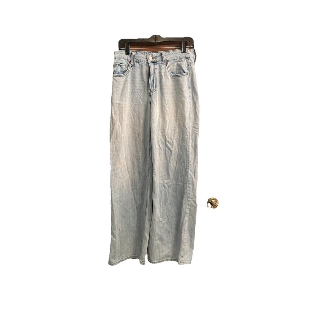 Tilly's RSQ Womens High Rise Wide Leg Jeans Size 27 Light Blue